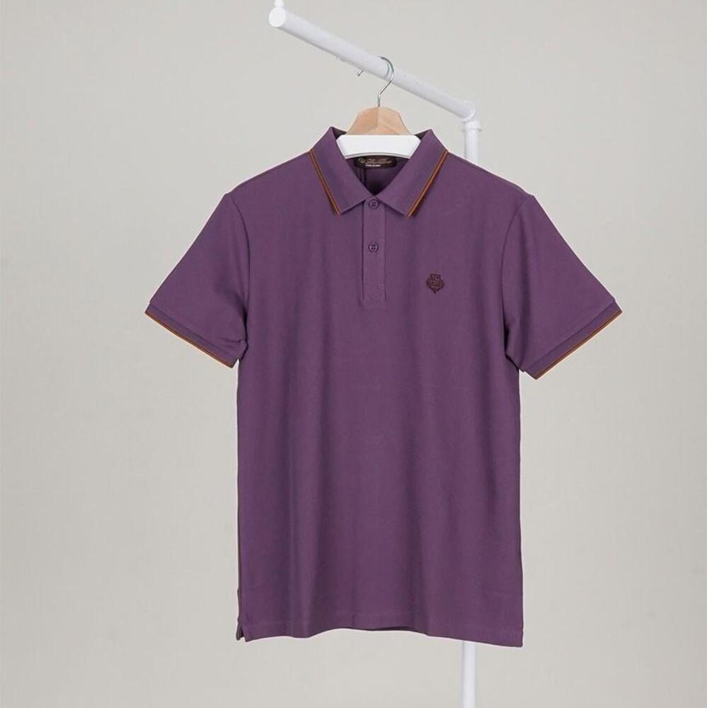 [국내배송][반품가능] 로로피아나 LORO PIANA 남성 시그니처 자수 로고 라인 피케 티셔츠 3color