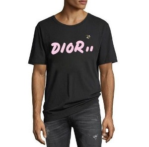 [국내배송] 디올 DIOR 2023 S/S 디올옴므 (정해인) 커플 티셔츠 블랙