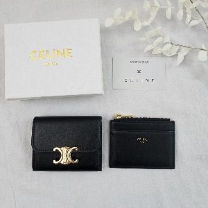 [국내배송] 셀린느 CELINE 트리오페 동전 컴팩트 지갑