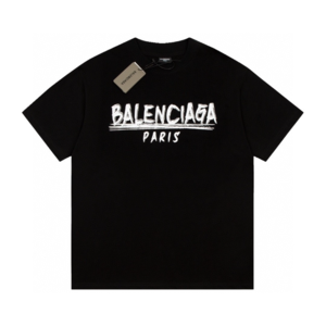 [국내배송] 발렌시아가 BALENCIAGA 2023 USA 티셔츠 블랙