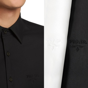 [국내배송] 프라다 PRADA 밀라노 로고 셔츠 2color