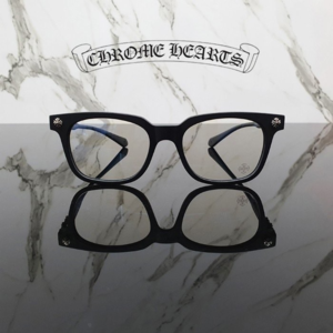 [국내배송] 크롬하츠 CHROME HEARTS COX UCKER 안경 블랙무광/실버