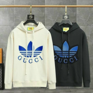 [국내배송] 구찌 아디다스 Gucci x Adidas.23FW 자수 불꽃 로고 후드 2color
