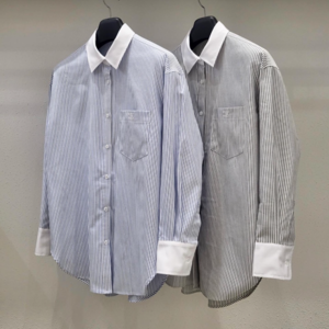 [국내배송] 셀린느 CELINE 스트라이프 오버 셔츠 2color