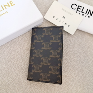 [국내배송] 셀린느 CELINE 버티컬 카드 지갑 블랙