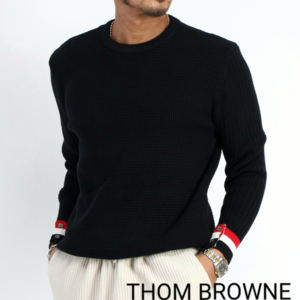 [국내배송] 톰브라운 THOM BROWNE 삼선 네이비 스웨터