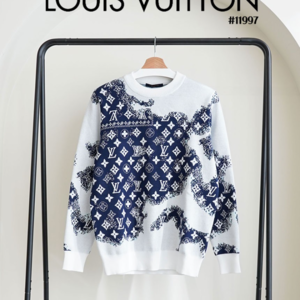 [국내배송][반품가능] 루이비통 LOUIS VUITTON 모노그램 반다나 크루넥 니트 스웨터