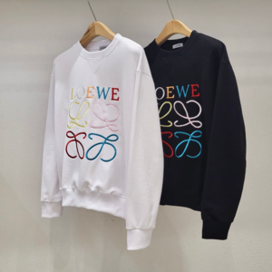 [국내배송] 로에베 LOEWE 아나그램 자수 레인보우 맨투맨 티셔츠 2color