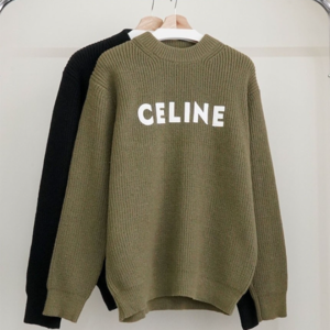 [국내배송] 셀린느 CELINE 오버사이즈 레터링 울 니트 스웨터 2color