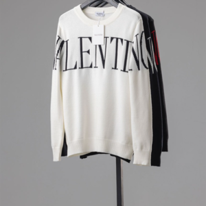 [국내배송][반품가능] 발렌티노 VALENTINO 모헤어 레터링 로고 남여공용 캐시미어 울니트 스웨터 3color