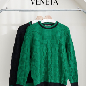 [국내배송][반품가능] 보테가베네타 BOTTEGA VENETA 남성 인트레치아토 패턴 울 블렌드 크루넥 니트 스웨터 2color