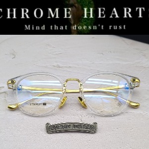 [국내배송] 크롬하츠 CHROME HEARTS 펜스허니 투명골드 안경테