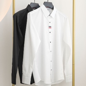 [국내배송][반품가능] 톰브라운 THOM BROWNE 솔리드 포플린 남성 베이직 셔츠 2color