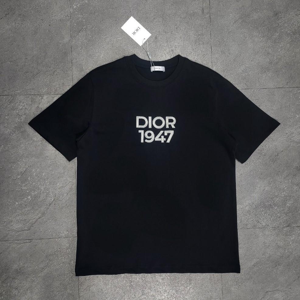 [국내배송] 디올 DIOR 캐주얼 핏 라운드 티셔츠 2color